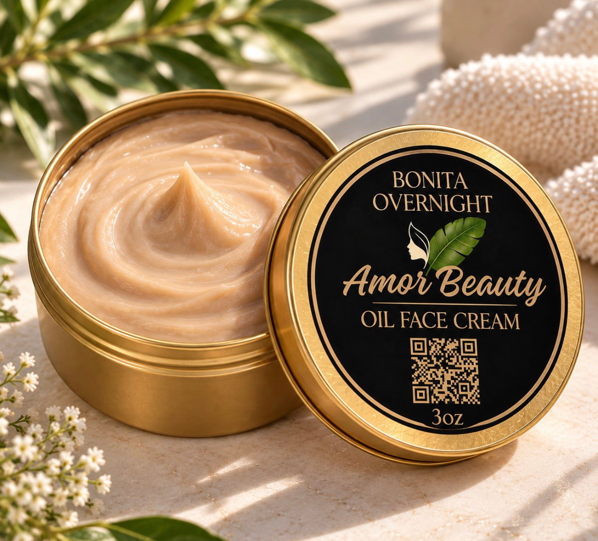 Amor Bonita Overnight Repair oil Face Cream