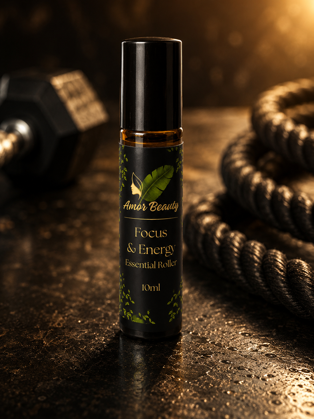 Amor Essential Oil Roller - Focus & Energy