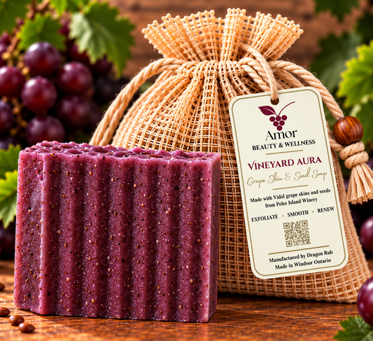 Vineyard Aura Exfoliating Soap Bar