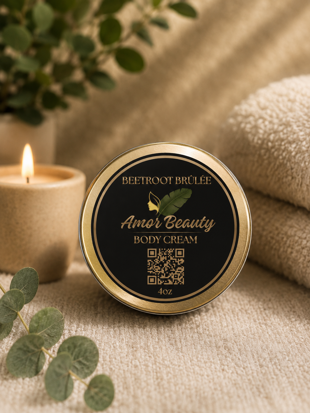 Amor Beetroot Brulee Body Cream