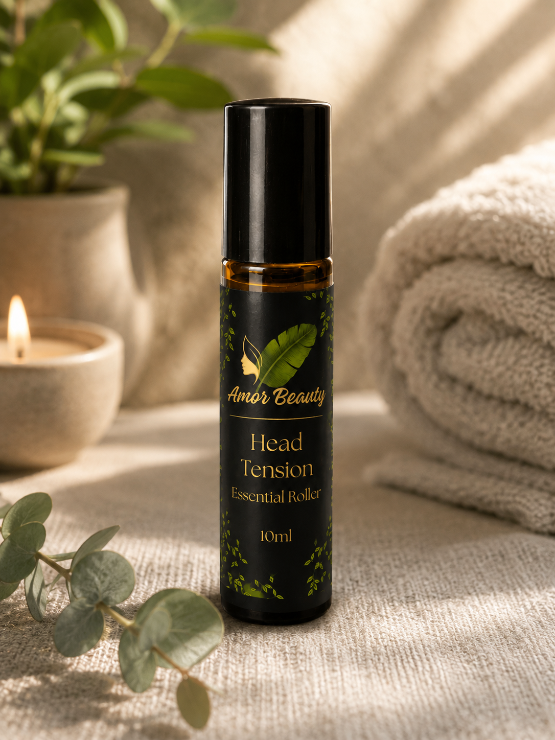Amor Essential Oil Roller - Head Tension